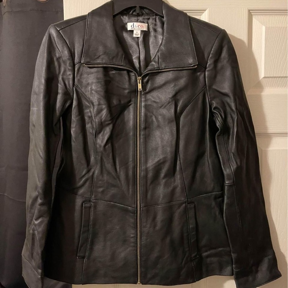 Womens leather jacket
